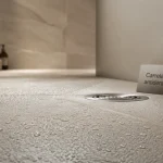 Carrelage douche sol antidérapant en grès cérame, sol mat antiglisse
