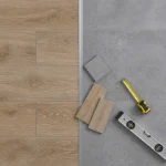 Jonction entre 2 carrelages differents : profilé et joints alignés