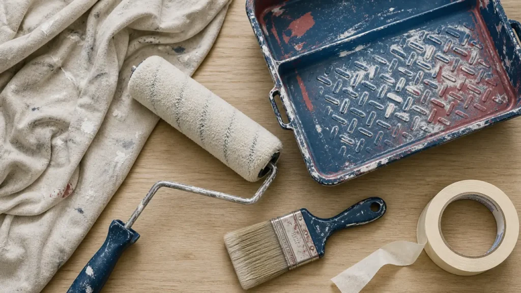 Kit peinture murale : les 5 pièces utiles pour peindre sans oublier l’essentiel