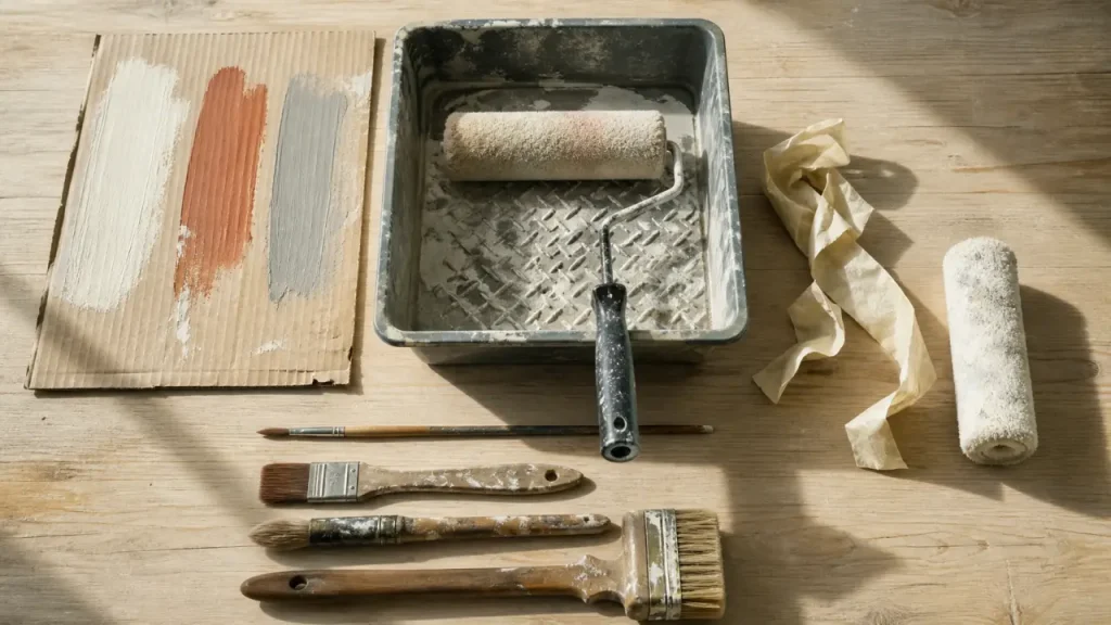 Quel pinceau pour peinture murale choisir selon la zone, le support et la peinture ?