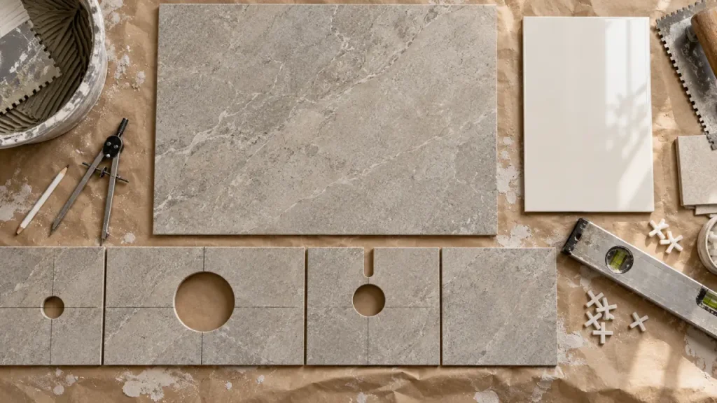 Carrelage dans les toilettes : protéger les murs sans rétrécir la pièce