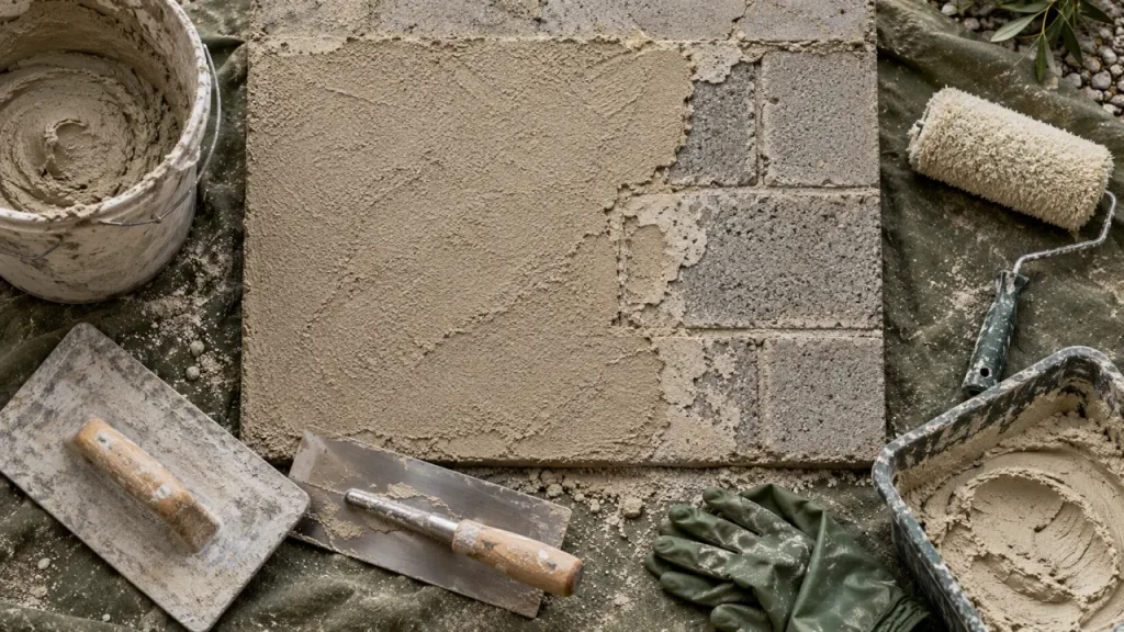 Crépi sur un mur : le bon revêtement ne rattrape pas un support mal préparé