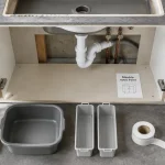 Meubles sous evier : rangement sans bloquer le siphon